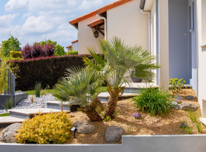 paysagiste qui fait la création de jardin paysager à Vichy dans l'Allier 03